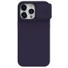 660159940C-1 NILLKIN For iPhone 15 Pro Slide Camera Lid Anti-scratch Cover Liquid Silicone - PC Phone Case