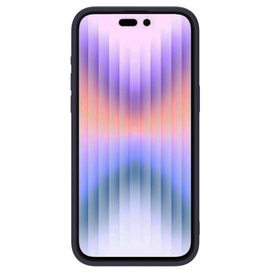 660159940C-2 NILLKIN For iPhone 15 Pro Slide Camera Lid Anti-scratch Cover Liquid Silicone - PC Phone Case