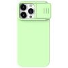 660159940F-1 NILLKIN For iPhone 15 Pro Slide Camera Lid Anti-scratch Cover Liquid Silicone - PC Phone Case