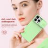 660159941A-5 NILLKIN For iPhone 15 Pro Max Slide Camera Protection Phone Cover Liquid Silicone - PC Back Case