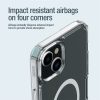 NILLKIN Nature Pro Series for iPhone 15 PC - TPU Clear Phone Case Magnetic Cover Compatible with MagSafe