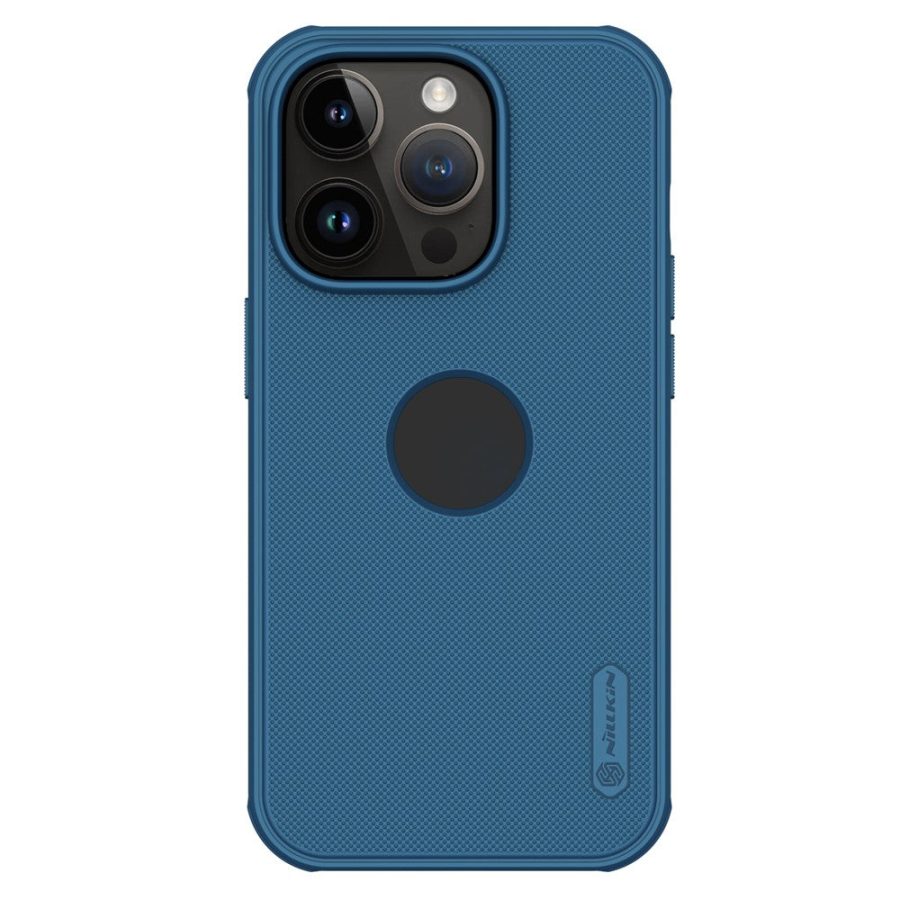 NILLKIN Super Frosted Shield Pro for iPhone 15 Pro Phone Case PC Matte Phone Cover (Logo Hole Design)