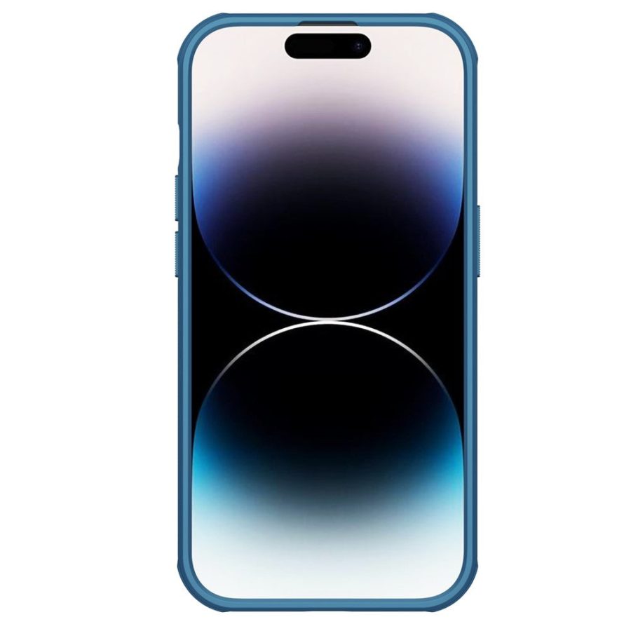 NILLKIN Super Frosted Shield Pro for iPhone 15 Pro Phone Case PC Matte Phone Cover (Logo Hole Design)