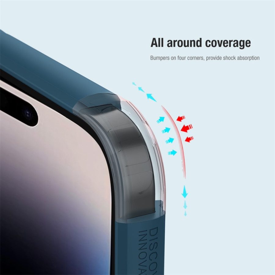 NILLKIN Super Frosted Shield Pro for iPhone 15 Pro Phone Case PC Matte Phone Cover (Logo Hole Design)
