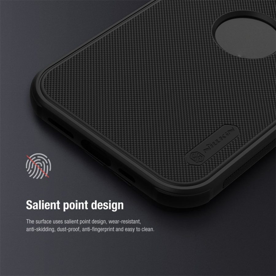 NILLKIN Super Frosted Shield Pro for iPhone 15 Pro Phone Case PC Matte Phone Cover (Logo Hole Design)