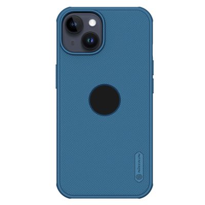 660161212A-1 NILLKIN Super Frosted Shield Pro for iPhone 15 Case Anti-scratch Matte PC Cover (Logo Hole Design)