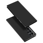 DUX DUCIS Skin Pro Series For Samsung Galaxy S24 Ultra Leather Stand Cover Card Holder (Non-magnetic)