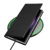660166382A-5 DUX DUCIS Skin Pro Series For Samsung Galaxy S24 Ultra Leather Stand Cover Card Holder (Non-magnetic)