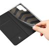 660166382A-6 DUX DUCIS Skin Pro Series For Samsung Galaxy S24 Ultra Leather Stand Cover Card Holder (Non-magnetic)