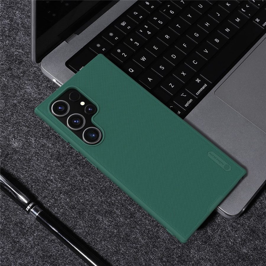 NILLKIN Frosted Shield Pro for Samsung Galaxy S24 Ultra Case Magnetic PC - TPU Anti-drop Phone Protector