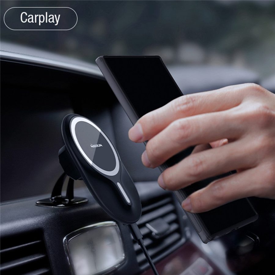 NILLKIN Frosted Shield Pro for Samsung Galaxy S24 Ultra Case Magnetic PC - TPU Anti-drop Phone Protector