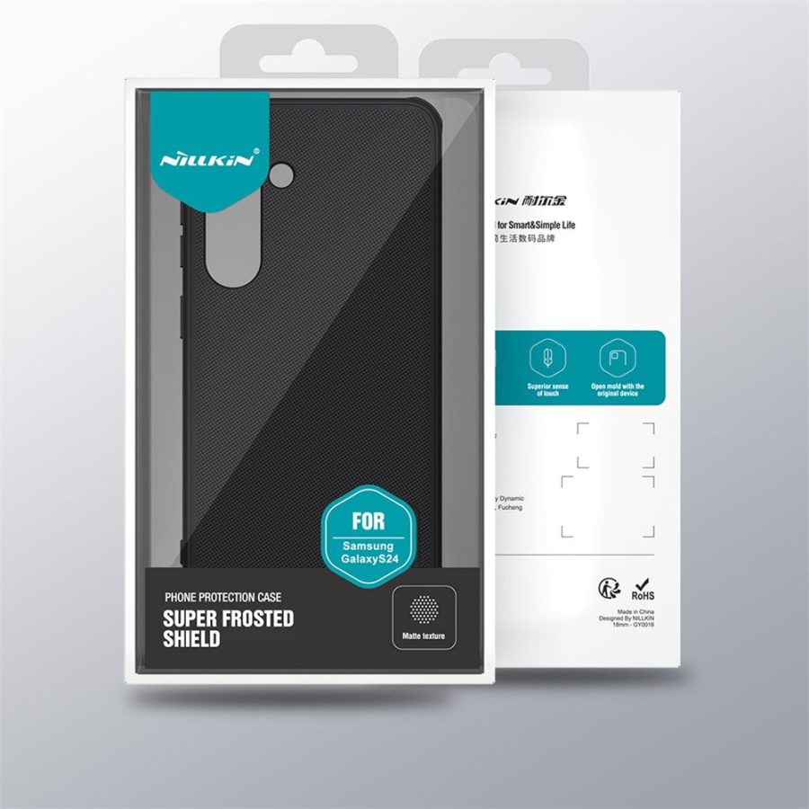 660167994A-7 NILLKIN Super Frosted Shield Pro for Samsung Galaxy S24 Case PC - TPU Anti-drop Back Cover