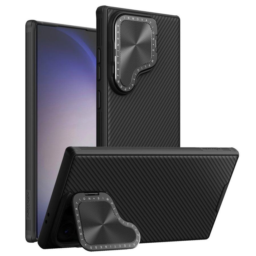 NILLKIN CamShield Prop Magnetic Series for Samsung Galaxy S24 Ultra Case Kickstand Phone Cover