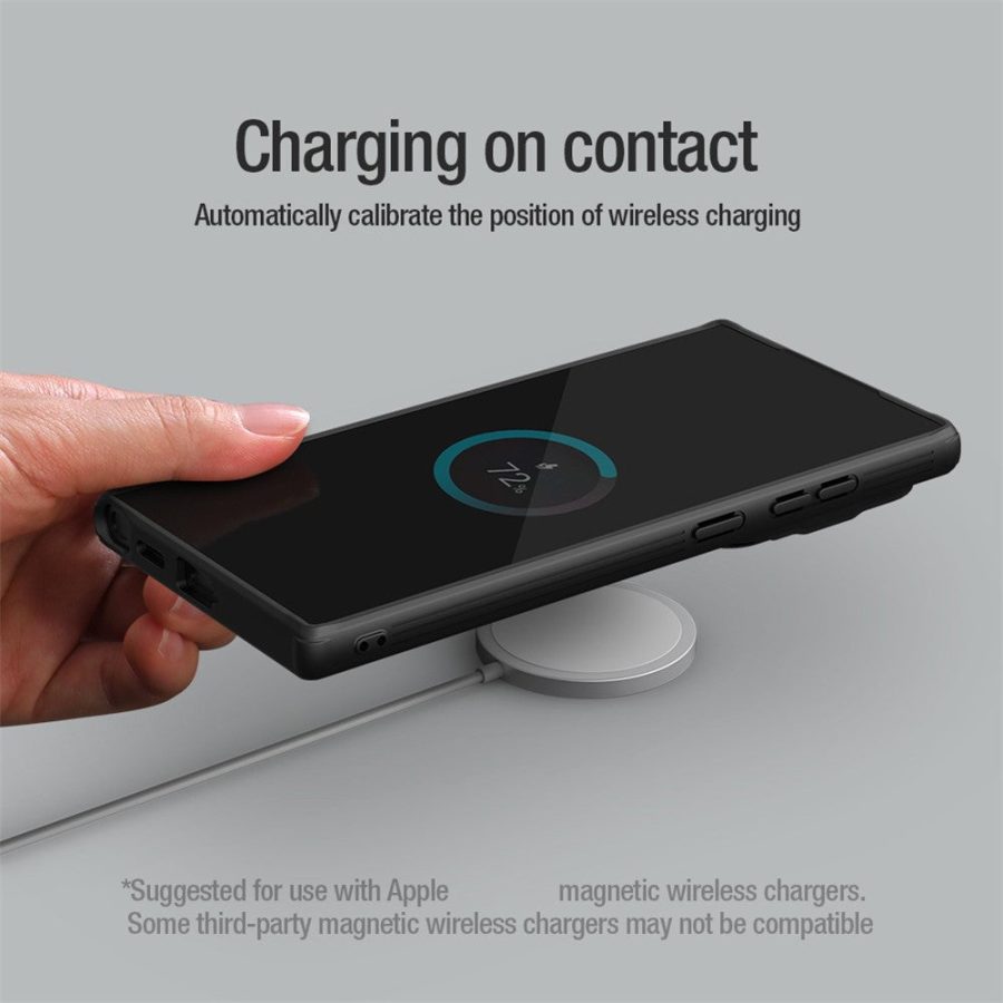 NILLKIN CamShield Prop Magnetic Series for Samsung Galaxy S24 Ultra Case Kickstand Phone Cover