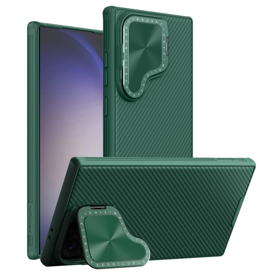 NILLKIN CamShield Prop Magnetic Series for Samsung Galaxy S24 Ultra Case Kickstand Phone Cover