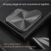 NILLKIN Qin Prop Series for Samsung Galaxy S24 Leather Case Lens Protection Kickstand Phone Cover