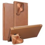 NILLKIN Qin Prop Series for Samsung Galaxy S24+ Leather Case Kickstand Card Holder Phone Cover