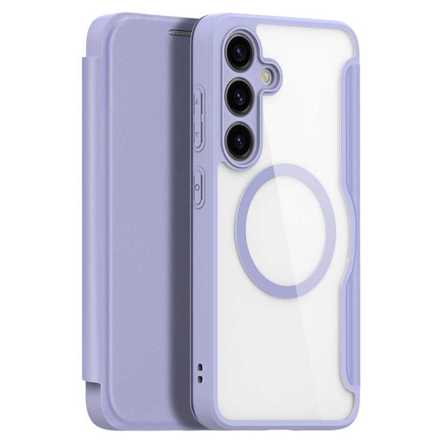 DUX DUCIS Skin X Pro Series For Samsung Galaxy S24+ Leather Case Flip Cover Magnetic Case