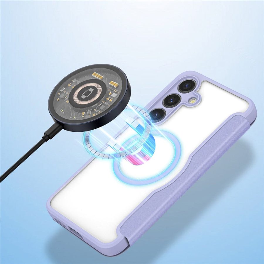 DUX DUCIS Skin X Pro Series For Samsung Galaxy S24+ Leather Case Flip Cover Magnetic Case