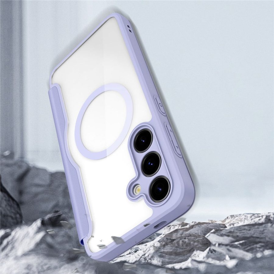 DUX DUCIS Skin X Pro Series For Samsung Galaxy S24+ Leather Case Flip Cover Magnetic Case
