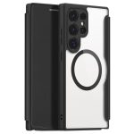 DUX DUCIS Skin X Pro Series For Samsung Galaxy S24 Ultra Leather Case Flip Cover Magnetic Case