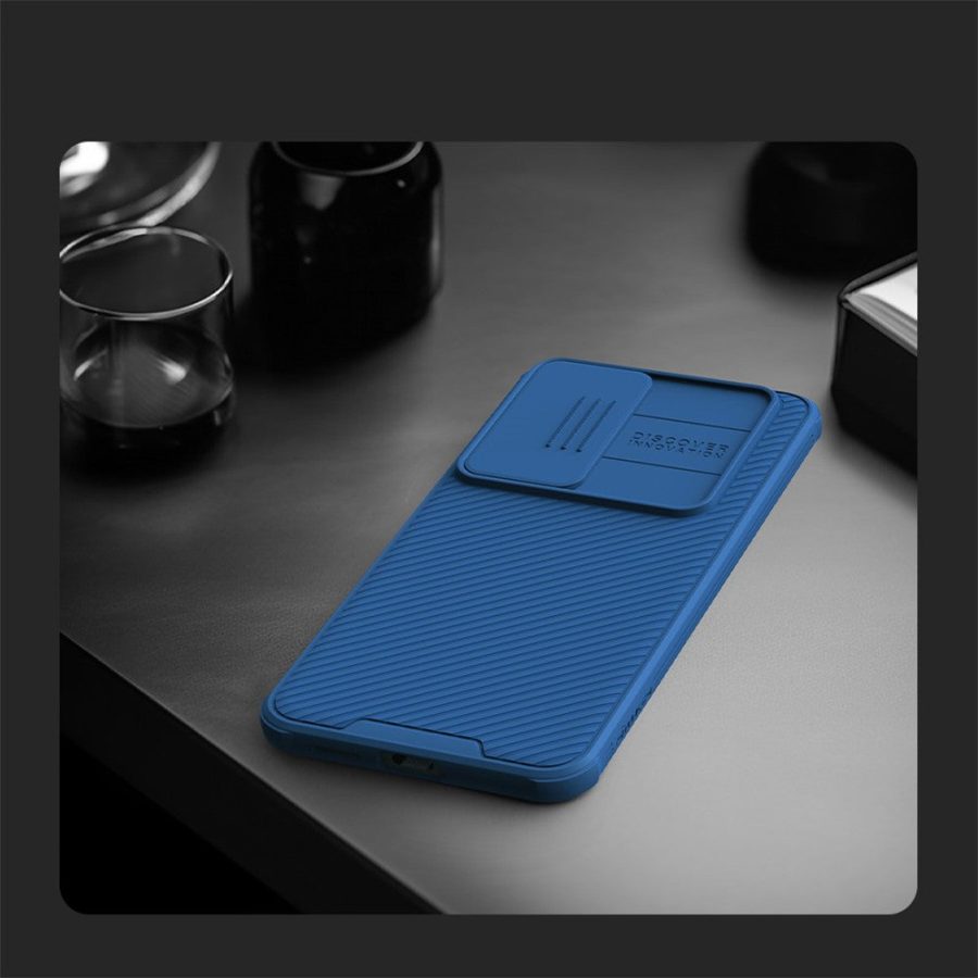 660172184A-10 NILLKIN CamShield Pro Series For Samsung Galaxy S24+ Protective Phone Case with Slide Camera Cover