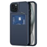 DUX DUCIS Rafi II Series for iPhone 15 Plus Kickstand Case Magnetic Phone Cover Card Holder