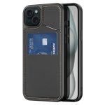 DUX DUCIS Rafi II Series for iPhone 15 Plus Kickstand Case Magnetic Phone Cover Card Holder