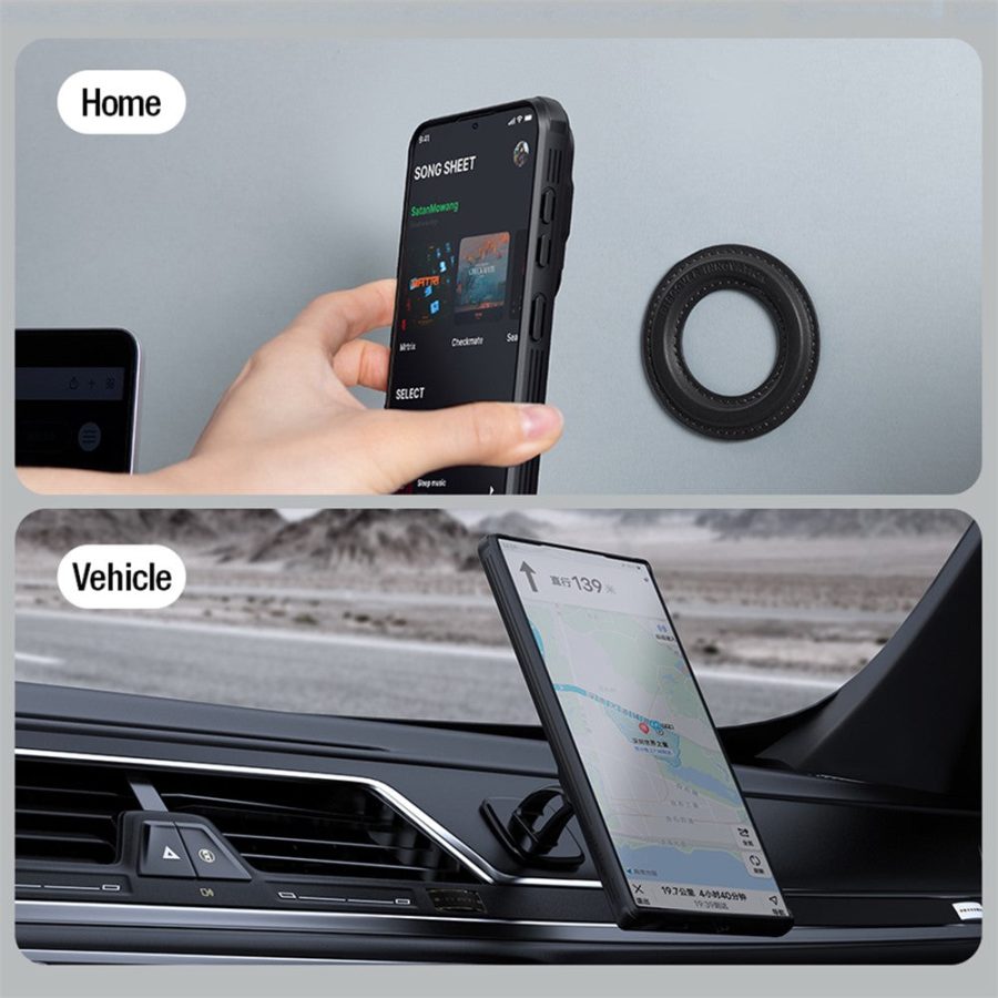 660174145B-11 NILLKIN CamShield Prop Magnetic Series for Samsung Galaxy S24 Phone Case Lens Cover Kickstand Back Shell