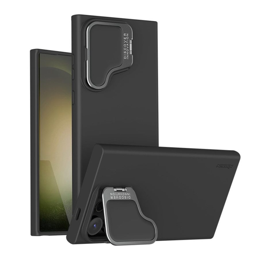 NILLKIN Camshield Silky Prop for Samsung Galaxy S24 Ultra Magnetic Case Camera Lens Kickstand Cover