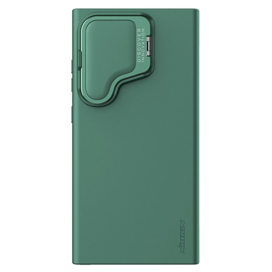 NILLKIN Camshield Silky Prop for Samsung Galaxy S24 Ultra Silicone - PC Phone Case Lens Cover Kickstand
