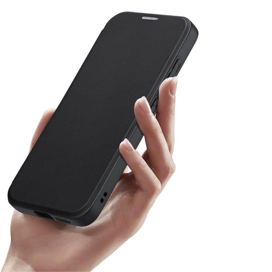 660175557A-3 DUX DUCIS Skin X Pro for Samsung Galaxy S24+ Magnetic Case RFID Blocking Card Slots Kickstand Cover