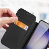 660175557A-9 DUX DUCIS Skin X Pro for Samsung Galaxy S24+ Magnetic Case RFID Blocking Card Slots Kickstand Cover