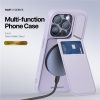 660177387C-4 DUX DUCIS Rafi II Series for iPhone 13 Pro Phone Case Card Slots Cover RFID Blocking Protection