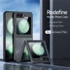 660188288A-3 DUX DUCIS Aimo Series For Samsung Galaxy Z Flip7 FE / Z Flip6 Black Case Drop Proof TPU - PC Phone Cover (REACH Certification)