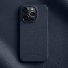 MELKCO Half-wrapped Genuine Bovine Leather iPhone Case For iPhone 13-17 Series