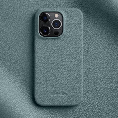 EDA009215511H.jpg MELKCO Half-wrapped Genuine Bovine Leather iPhone Case For iPhone 13-17 Series