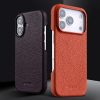 MELKCO Half-wrapped Genuine Bovine Leather iPhone Case For iPhone 13-17 Series