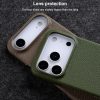 MELKCO Half-wrapped Genuine Bovine Leather iPhone Case For iPhone 13-17 Series