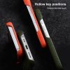 MELKCO Half-wrapped Genuine Bovine Leather iPhone Case For iPhone 13-17 Series
