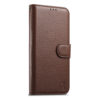 6601237923C-6 Split Leather Flip Cover For Motorola Edge 60 / Edge 60 Fusion Case RFID Blocking Wallet with Magnetic Clasp