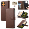 6601237924C-1_35d7073b-17be-4cc3-9a14-306ceca3fb3e Split Leather Flip Cover For Motorola Moto G86 / Moto G86 Power Case RFID Blocking Wallet with Magnetic Clasp