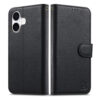 6601237964B-6 Split Leather Flip Cover For iPhone 17 Case RFID Blocking Wallet with Magnetic Clasp