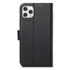 Split Leather Flip Cover For iPhone 12 Pro / iPhone 12 Case RFID Blocking Wallet with Magnetic Clasp