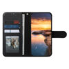 Split Leather Flip Cover For Samsung Galaxy S24+ Case RFID Blocking Wallet with Magnetic Clasp