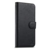 6601238004A-13 Split Leather Flip Cover For Samsung Galaxy S24 FE Case RFID Blocking Wallet with Magnetic Clasp