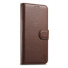 6601238008B-5 Split Leather Flip Cover For Motorola Edge 60 Neo Case RFID Blocking Wallet with Magnetic Clasp